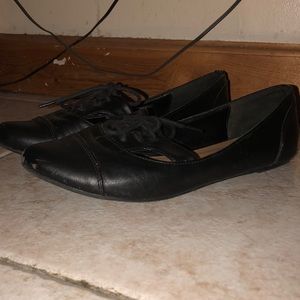 Black oxfords